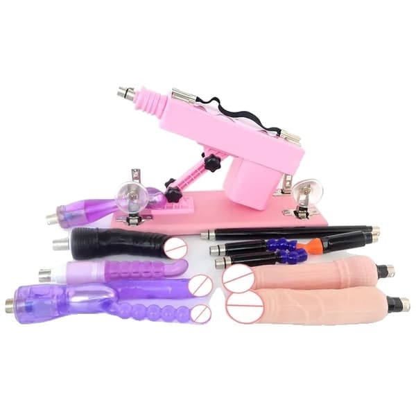 Sexmaskin Vibrator, Automatisk Masturbator, Kärleksrobot, Paket C Package B