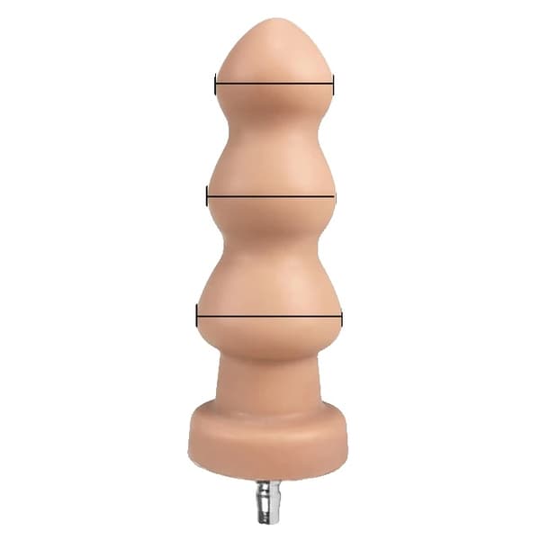 Sexmaskine Dildo, Vac-U-Lock Tilbehør, Automatisk Onani, FLD013-BK