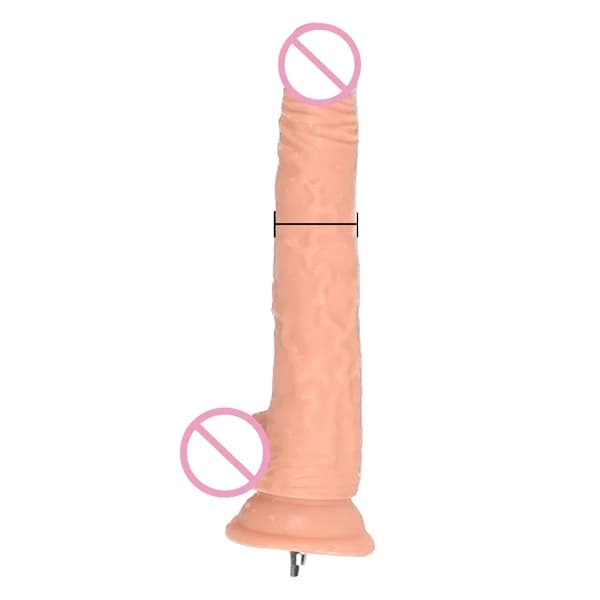 Sexmaskin Dildo, Vac-U-Lock Tillbehör, Automatisk Onani, FLD013-BK