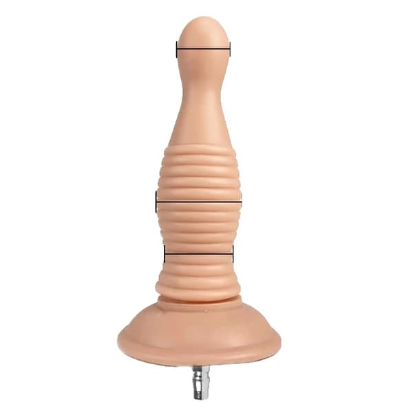 Seksikone Dildo, Vac-U-Lock -liitososa, Automaattinen itsetyydytys, FLD013-BK