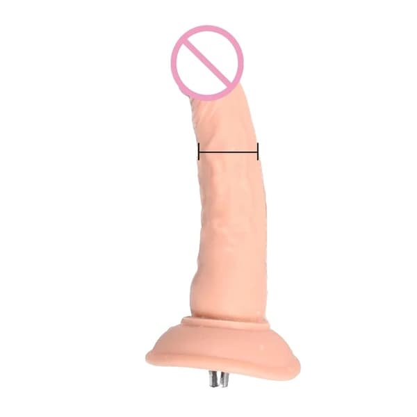 Seksikone Dildo, Vac-U-Lock -liitososa, Automaattinen itsetyydytys, FLD013-BK