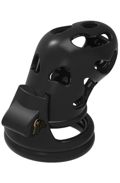Cocklock Ghost Chastity Cage Black Siveyshäkki