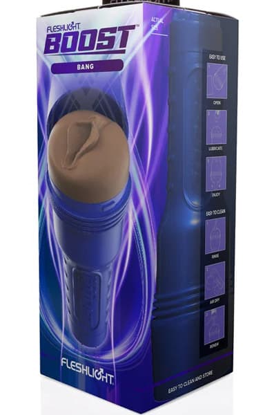 Fleshlight Boost Bang Medium Dark Fleshlight