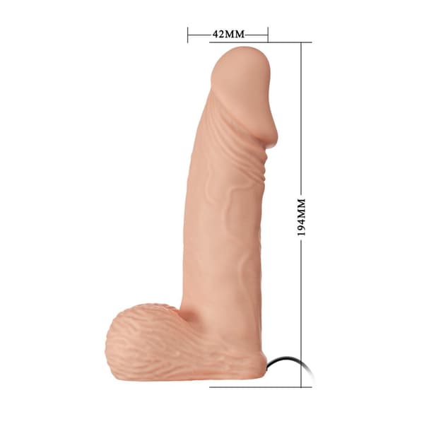 BAILE STRAP ON VIBRATOR ULTRA PASSIONATE HARNESS