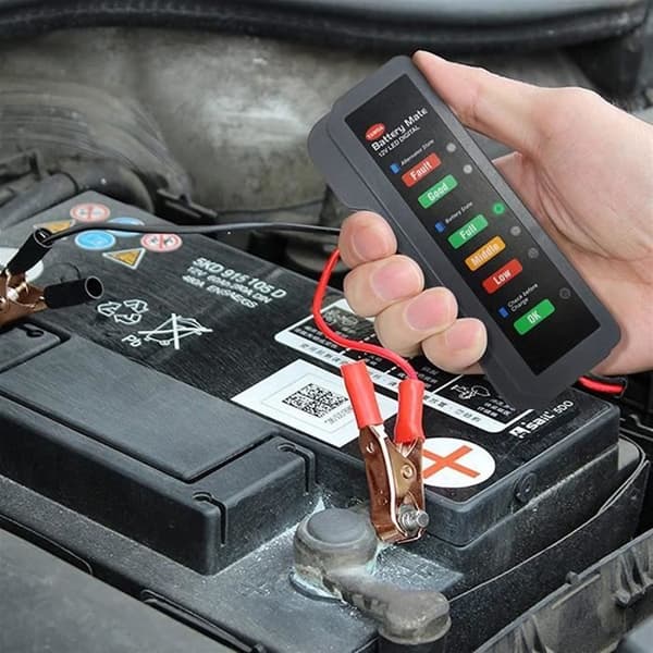 Batteritestare Batteritestare 12V Bilbatterianalysator Kontroll av generator Batteritestare d[514]