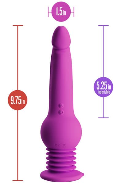 Impressions New York Gyroquake Dildo 24,5 cm Vibrator