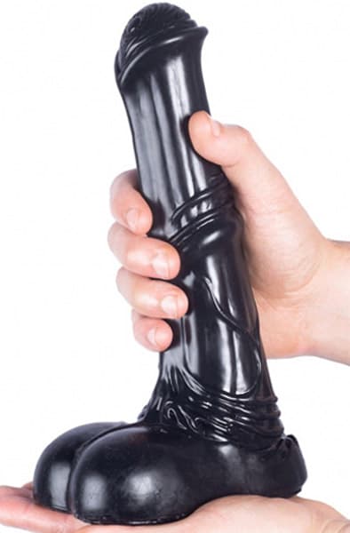 Hunglock Minu Jumpy Dildo 25 cm Ekstra grov analdildo