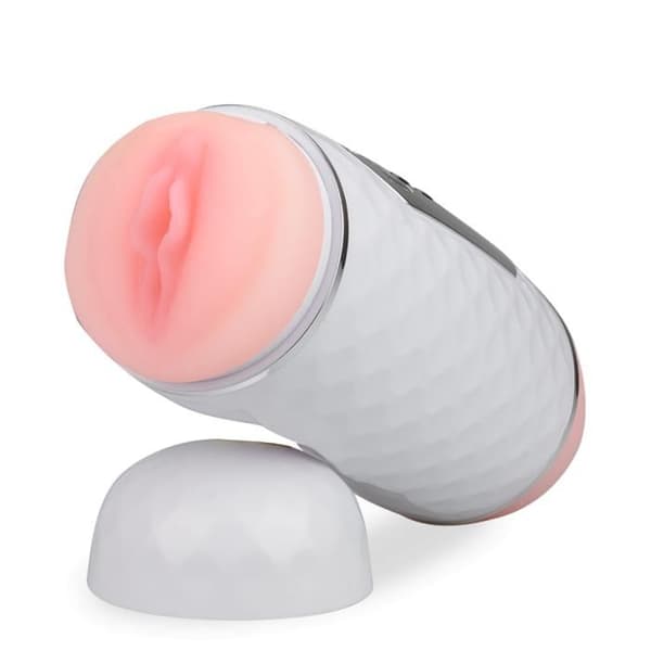 Zion Dual Inlet Masturbator med Thrust Counter - Manliga Masturbatorer