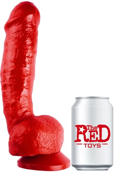 The Red Toys Ironstick Dildo 26 cm Ekstra grov analdildo