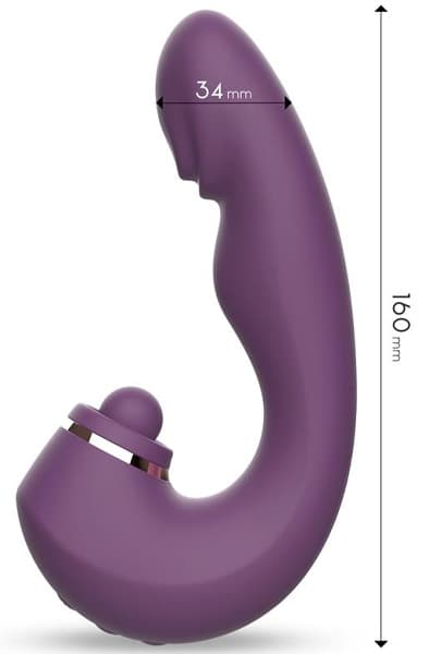 Turis Soft Hitting Ball With G-spot Pulsation & Vibration G-punktsvibrator