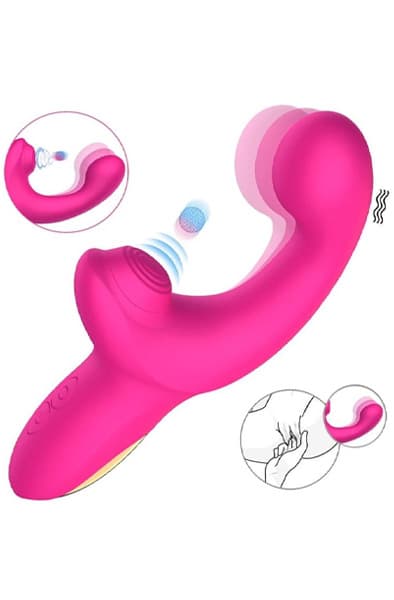 Volse Triple Function Vibe With Finger & Pulsation Tapping G-piste vibraattori