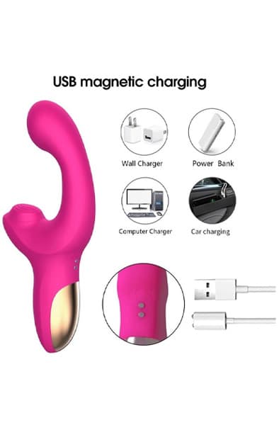 Volse Triple Function Vibe With Finger & Pulsation Tapping G-piste vibraattori