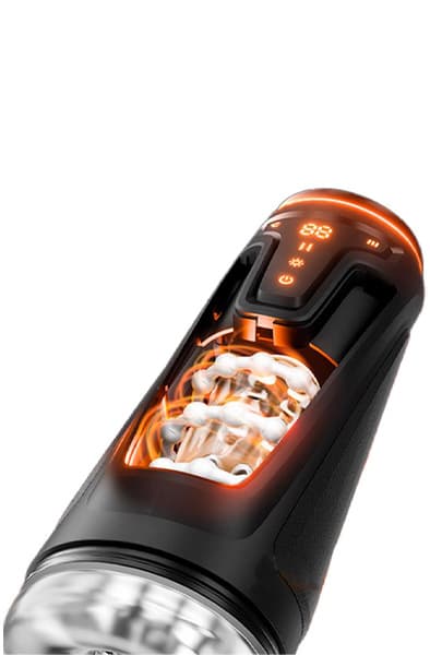Conor Masturbator With Thrusting, Vibration & Heat Masturbator med motor