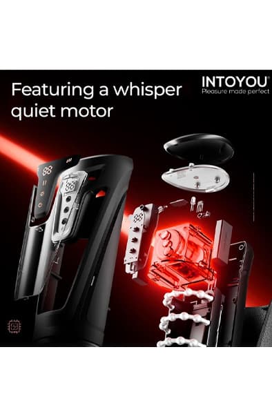 Conor Masturbator With Thrusting, Vibration & Heat Masturbator med motor