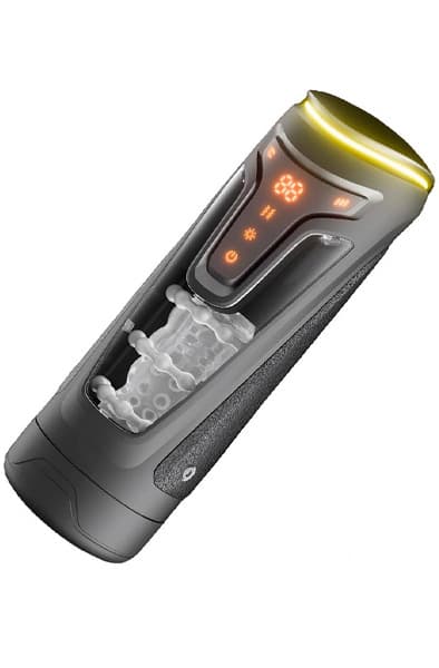 Conor Masturbator With Thrusting, Vibration & Heat Masturbator med motor