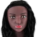 Miniatyrbild 1 av 4: Uppblåsbar sexdocka Realistic Black Non Black