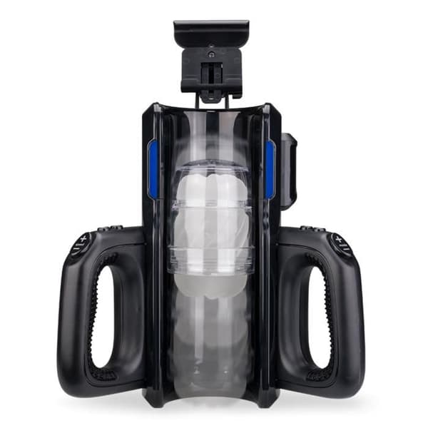 Prodigious Pro Black Handle Masturbator med telefonhållare