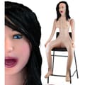 Miniatyrbild 1 av 4: 100 % latex sittande sugdocka