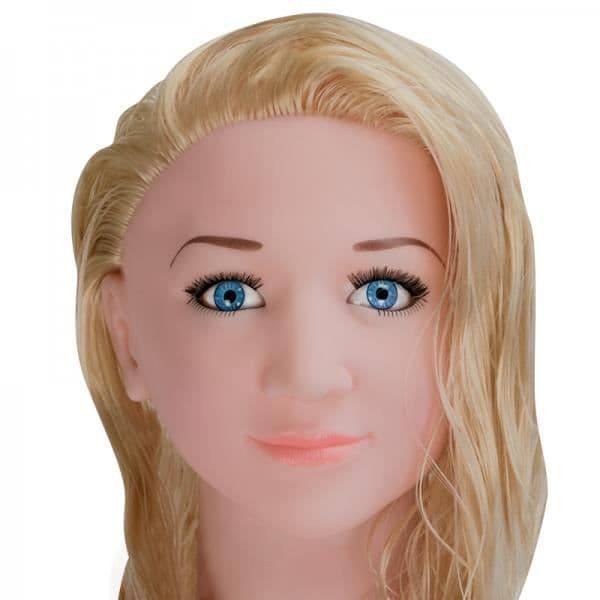 Realistisk Blonder Rumpdocka Vagina Anus Inte Kött