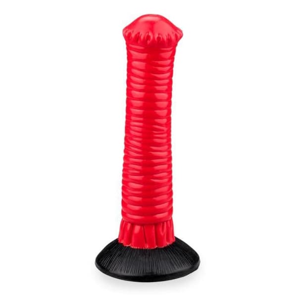 Dildo - PVC - Häst - Röd - XXL - Anal