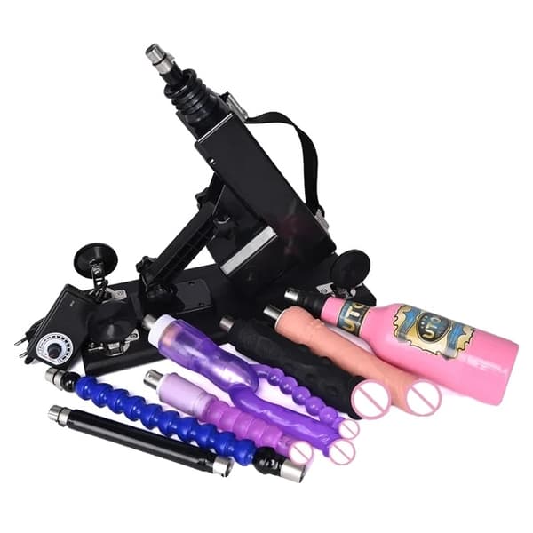 Sexmaskin, Dildofäste, Automatisk Onani, , 7 Accessories