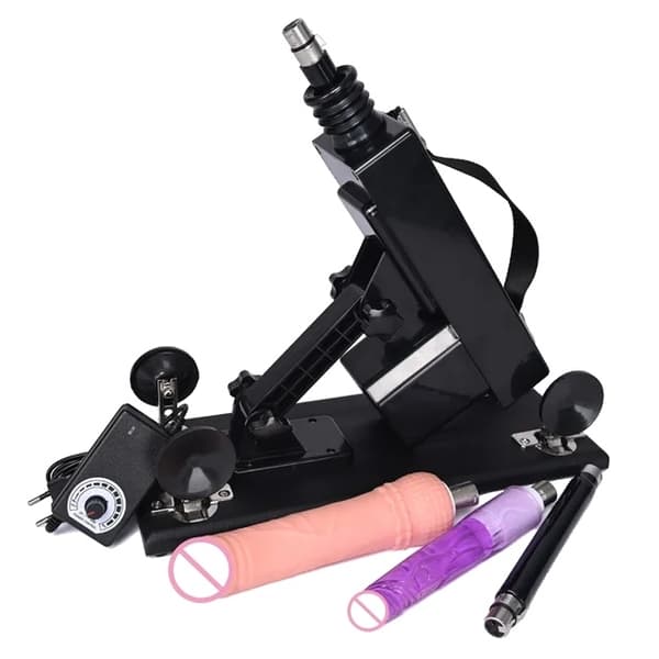 Seksikone, dildokiinnitys, automaattinen itsetyydytys, , 7 Accessories 3 Accessories