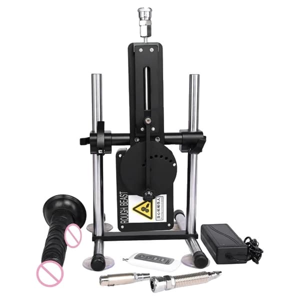Sexmaskin, Kraftfull motor, 7 Dildo Tillbehör, Paket G