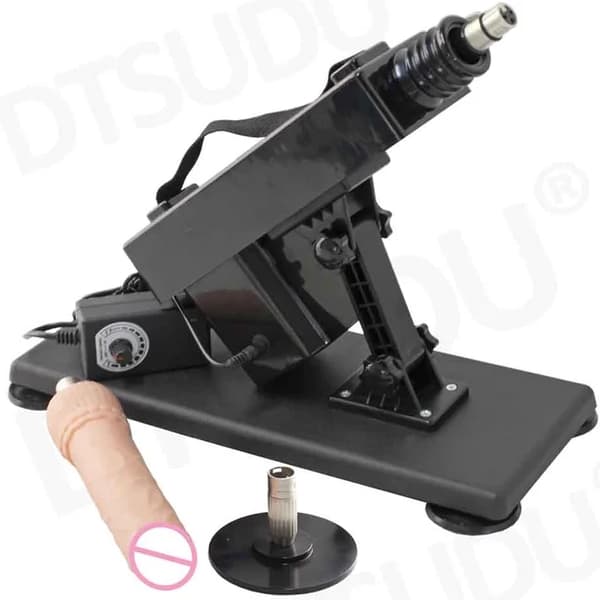 Automatisk Sexmaskine, Stor Dildo, Masturbationspumpepistol, CR-YB-A2X01
