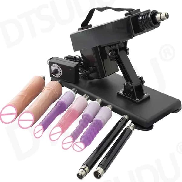 Automatisk Sexmaskine, Stor Dildo, Masturbationspumpepistol, CR-YB-A2X01