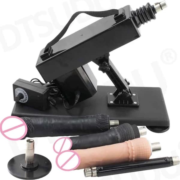 Automatisk Sexmaskine, Stor Dildo, Masturbationspumpepistol, CR-YB-A2X01
