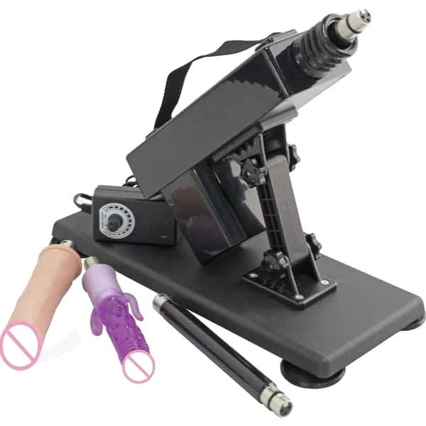 Automatisk Sexmaskine, Stor Dildo, Masturbationspumpepistol, CR-YB-A2X01