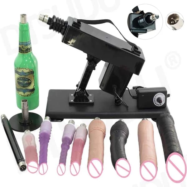 Automatisk Sexmaskine, Stor Dildo, Masturbationspumpepistol, CR-YB-A2X01