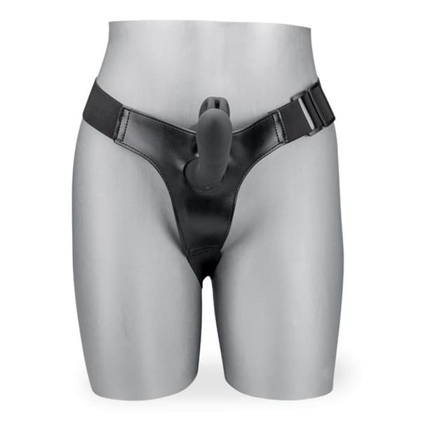 Dam fjärrstyrd vibrerande kanin strap-on dildo - Manliga onanister