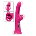 Miniatyrbild 2 av 4: Peace tapping rabbit vibrator med cunnilingus tunga - Manliga onanister