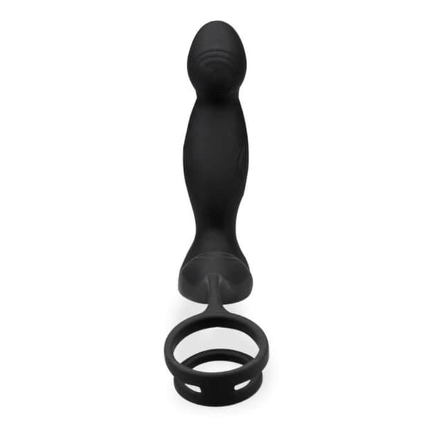 Masserande och vibrerande prostatastimulator med Tao cock rings - LOVE AND VIBES Collection