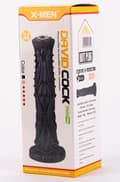 Miniatyrbilde 6 av 6: X-Men David's Cock Black 26 cm Dragon dildo
