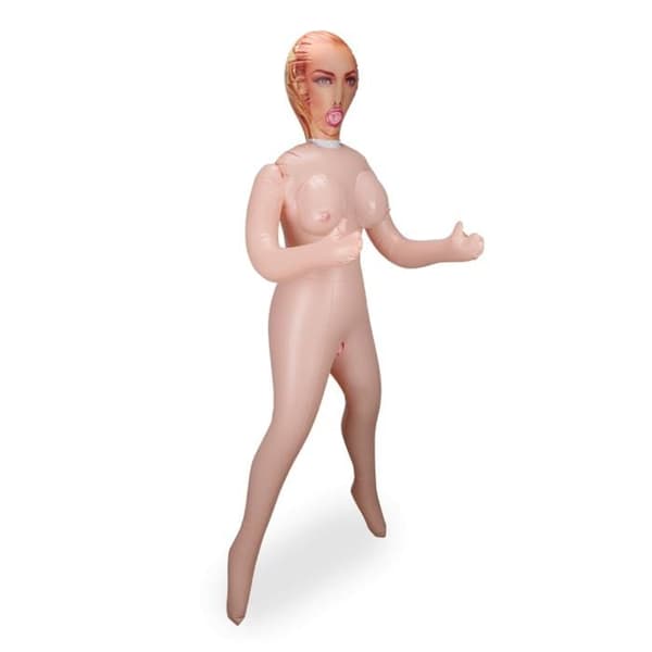 Snygg uppblåsbar docka mun vagina anus Angel