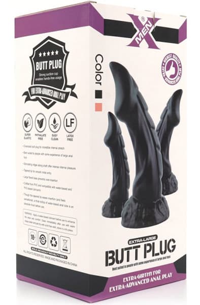 X-Men XL Butt Plug Anal Dildo 24 cm Monster dildo