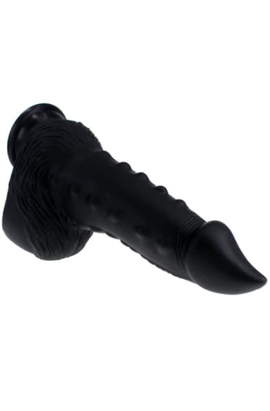 X-Men Scaly Silicone Dildo Black 21 cm Monster dildo