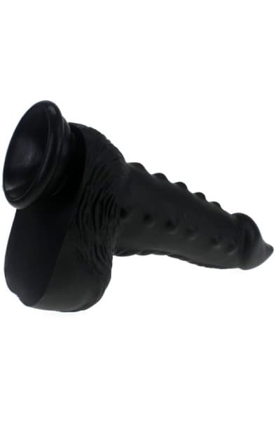 X-Men Scaly Silicone Dildo Black 21 cm Monster dildo
