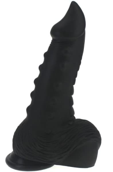 X-Men Scaly Silicone Dildo Black 21 cm Monster dildo