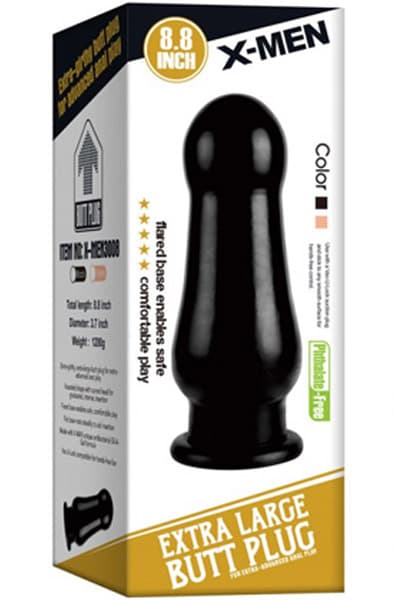 X-Men Rounded XL Butt Plug 22,5 cm XXL Buttplug