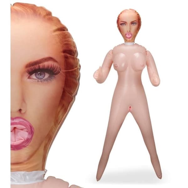 Uppblåsbar docka mun vagina anus Angel - Manliga onanister