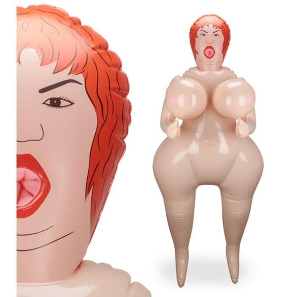 Margaret kurvig vagina och mun uppblåsbar docka - LOVE AND VIBES Collection
