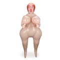 Miniatyrbild 1 av 4: Margaret kurvig vagina och mun uppblåsbar docka - LOVE AND VIBES Collection
