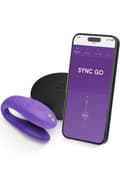 Miniatyrbillede 1 af 2: We-Vibe Sync Go Purple