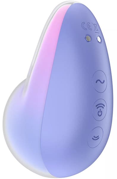 Satisfyer Pixie Dust Clitoral Stimulator Violet Pink Air pressure vibrator