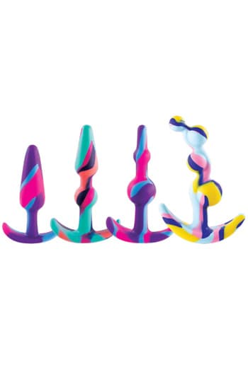 Colorful Silicone Butt Plug Training Set Butt plug | CDON Colorful Silicone Butt Plug Training Set Butt plug | CDON