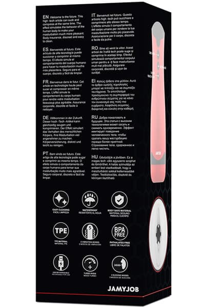 Dameron Suction & Vibration Masturbator Automaattinen masturbaattori