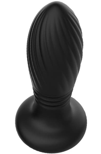 Tainy Thrusting Led Lighted Anal Plug With Remote Analplug med vibrator
